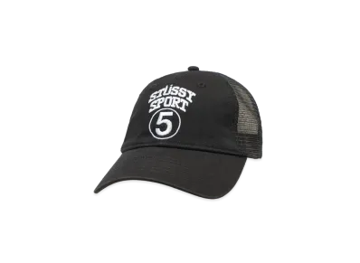 Stussy Low Profile Sport 5 Strapback "Black"