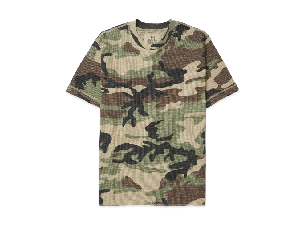 Stussy Pigment Dyed SS Thermal "Camo" 1140368