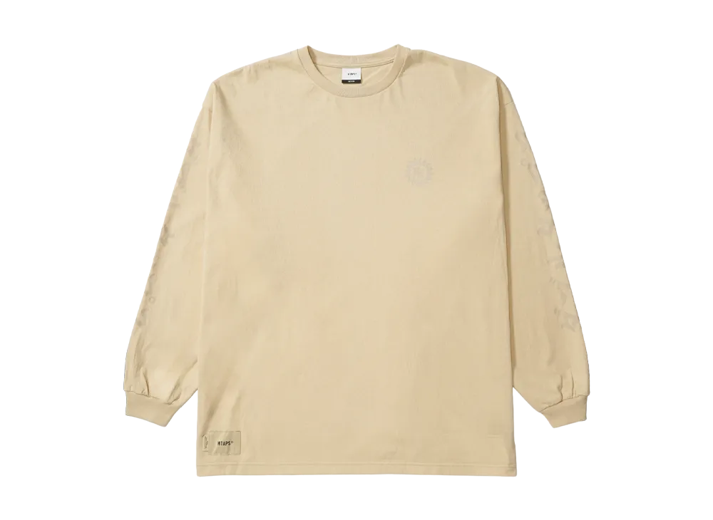WTAPS Mon / LS / Cotton "Beige"