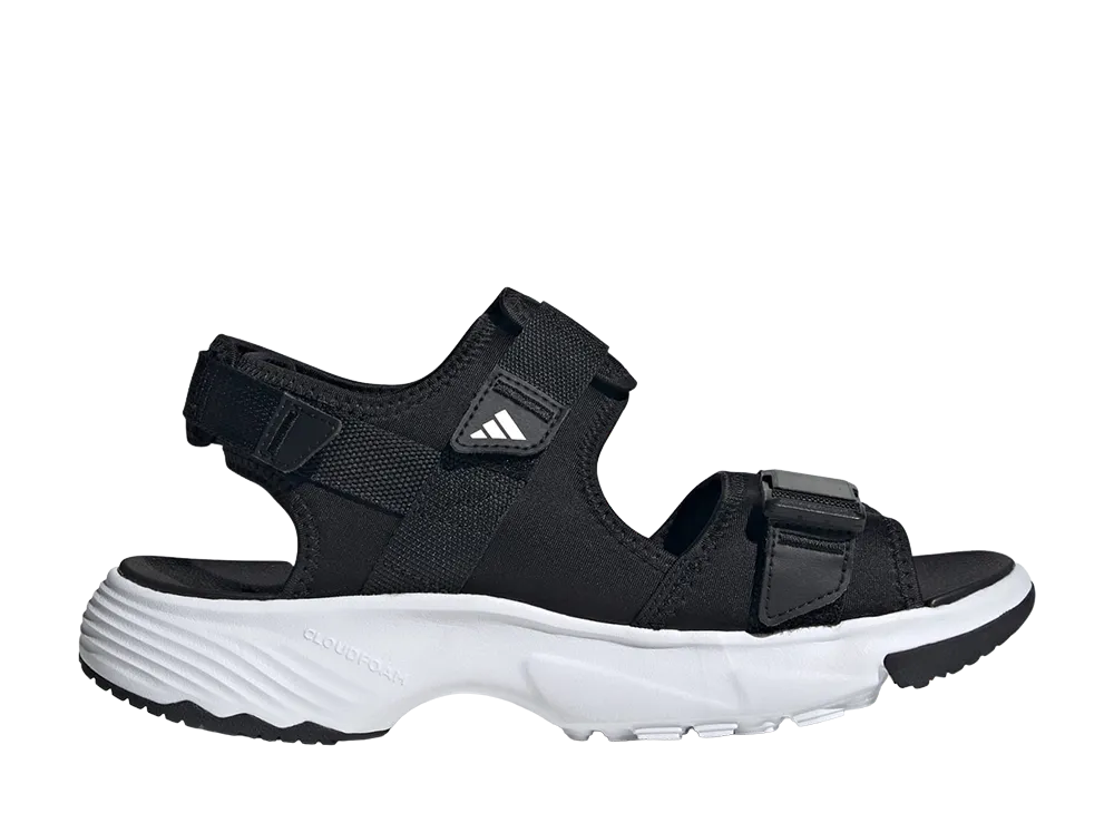 アディダス ライフスタイル サンダル "コアブラック/クラウドホワイト"