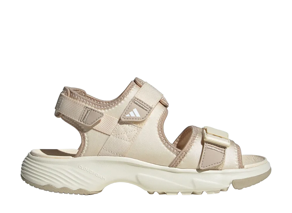 アディダス ライフスタイル サンダル "ワンダーホワイト/クラウドホワイト"