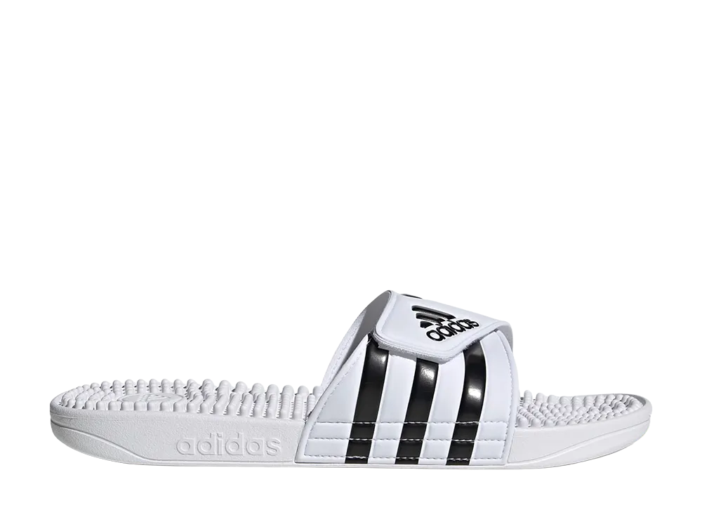 アディダス アディサージ サンダル "クラウドホワイト/コアブラック"