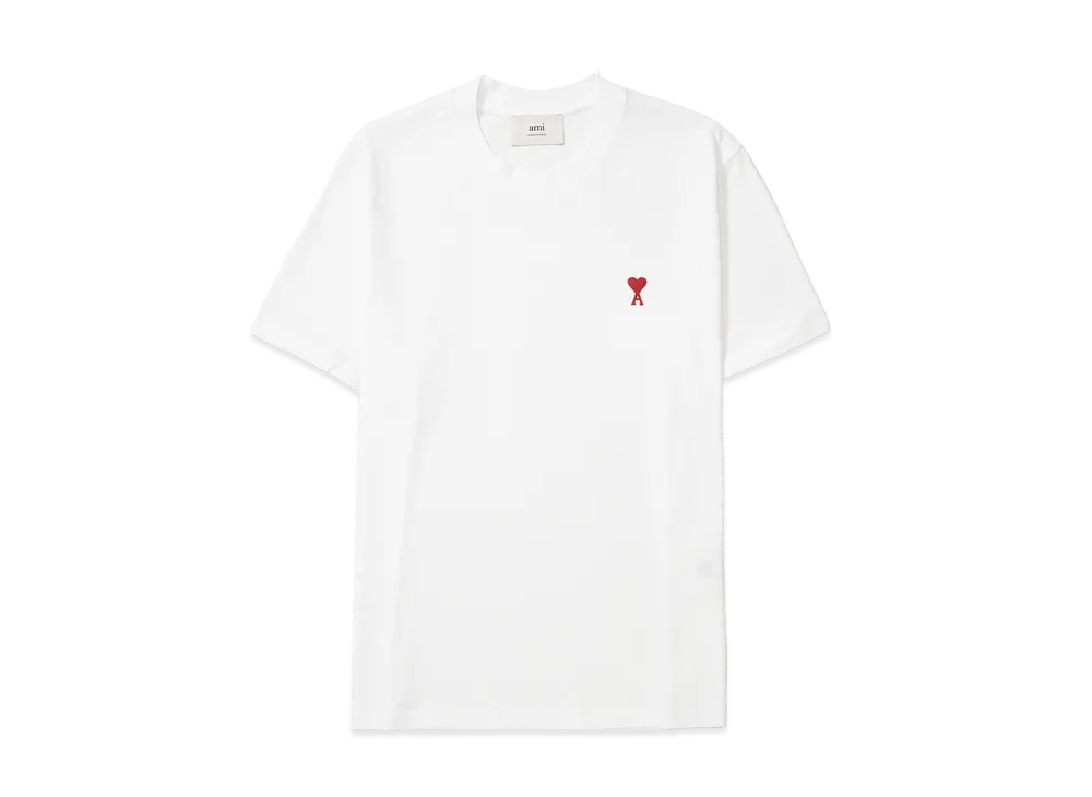 AMI PARIS De Coeur T-Shirt "White"