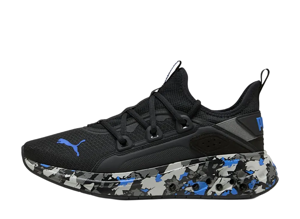 Puma Softride Frequence ST Camo "PUMA Black/Cool Dark Gray/Royal Sapphire"