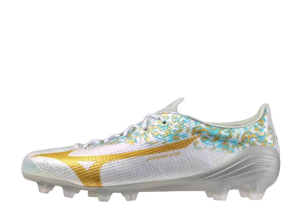 ミズノ アルファ3 JF ジャパン "ホワイト/ブルー"