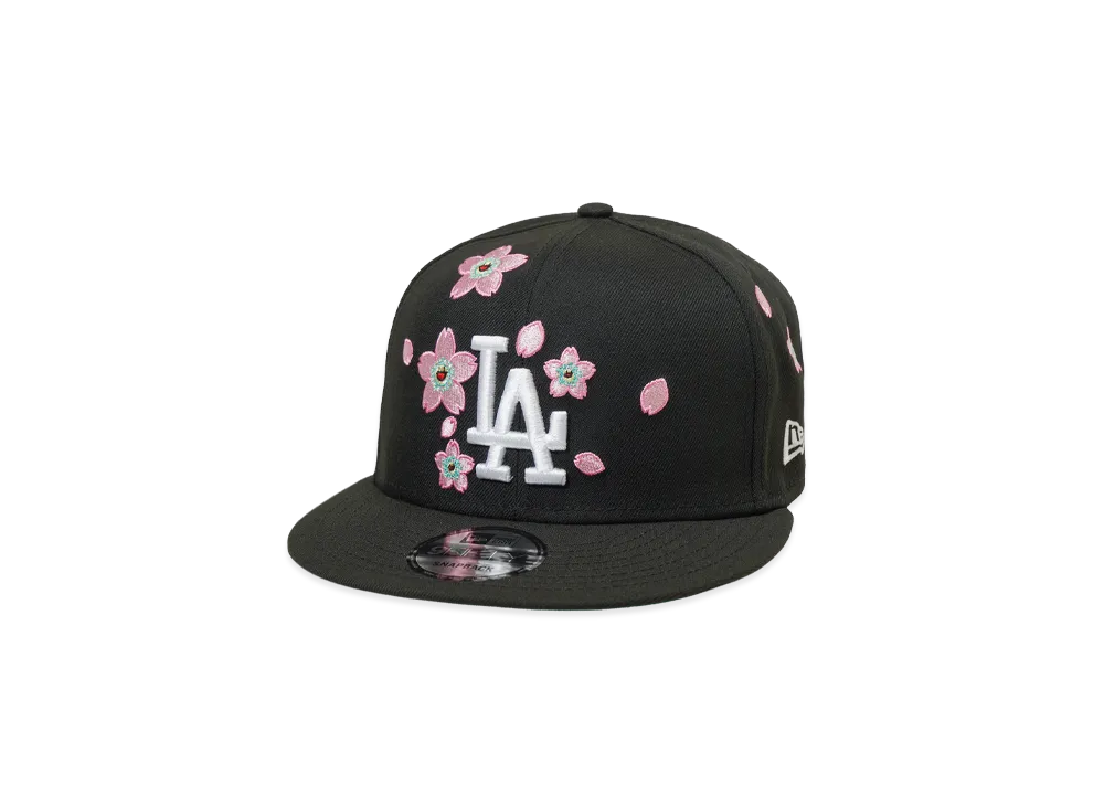 Takashi Murakami x MLB World Tour Tokyo Series 2025 New Era 9Fifty Dodgers Snapback Hat "Black"