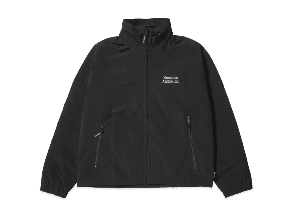 Mercedes Anchor inc. Nylon Track Jacket "Black"