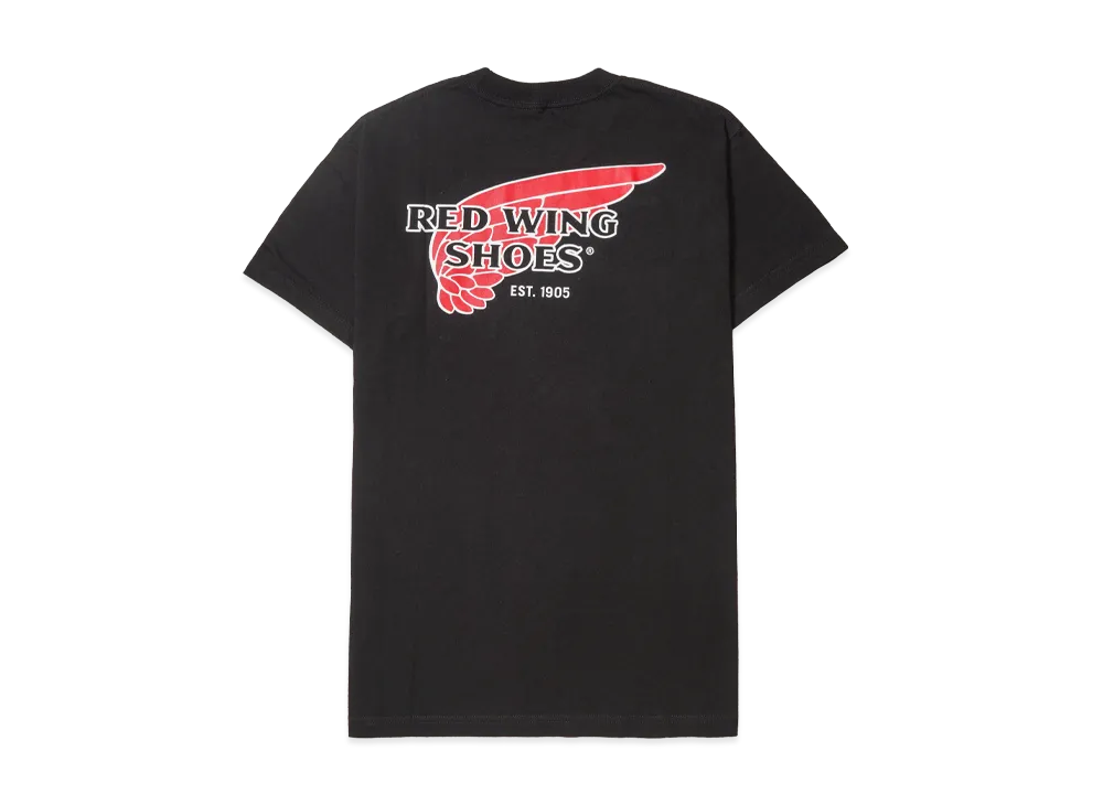 RED WING Wing Logo Tee "Black"
