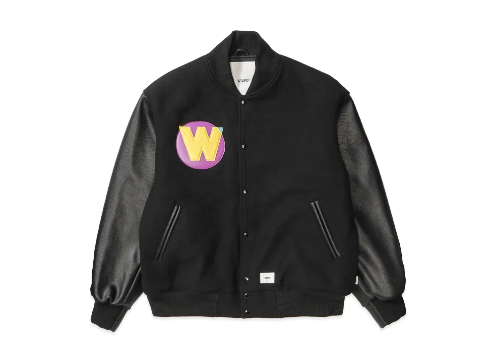 WTAPS BC / Jacket / WOPL. Melton. Synthetic "Black"