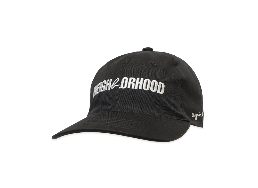 NEIGHBORHOOD x agnes b. Baseball Cap "Black"