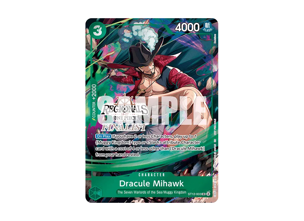 巨ラキュール・ミホーク SR :ファイナリスト [ST12-003]【英文版】(宣傳卡「區域賽 ファイナリストカードセット 26-27 Vol.1」)