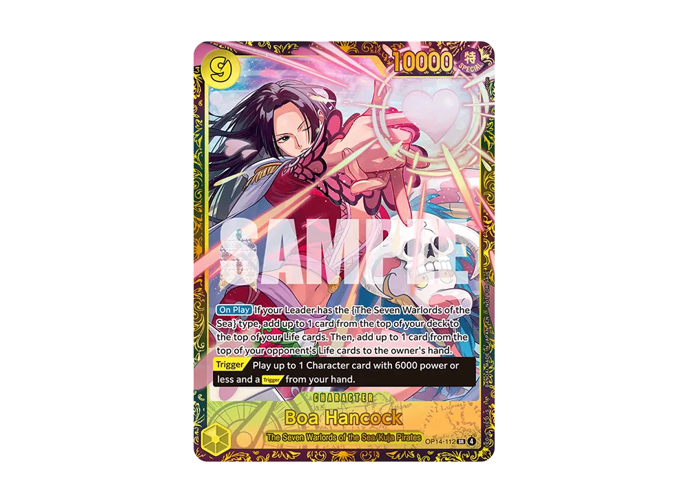 ボア・ハンコック SR :トップ64 [OP14-112]【英語版】(プロモーションカード「チャンピオンシップ 26-27 リージョナルズ シーズン1」)