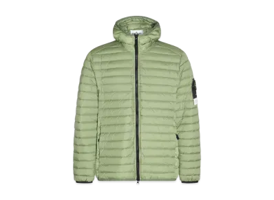 Stone Island Lightweight Hooded Down Jacket "Green"