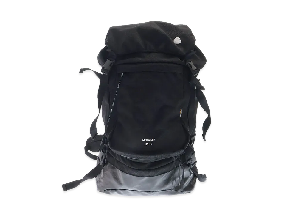 モンクレール x ハイク バックパック スモール 23SS "ブラック"