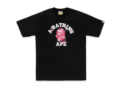 A BATHING APE Sakura College Tee "Black"
