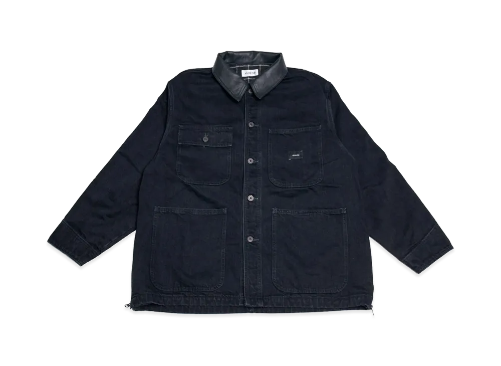 ALOUND Denim Work Jacket "Black"