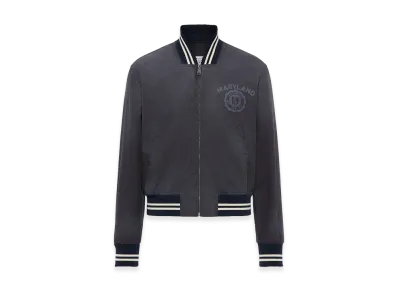 Maison Margiela Denim Varsity Caban Jacket "Black"