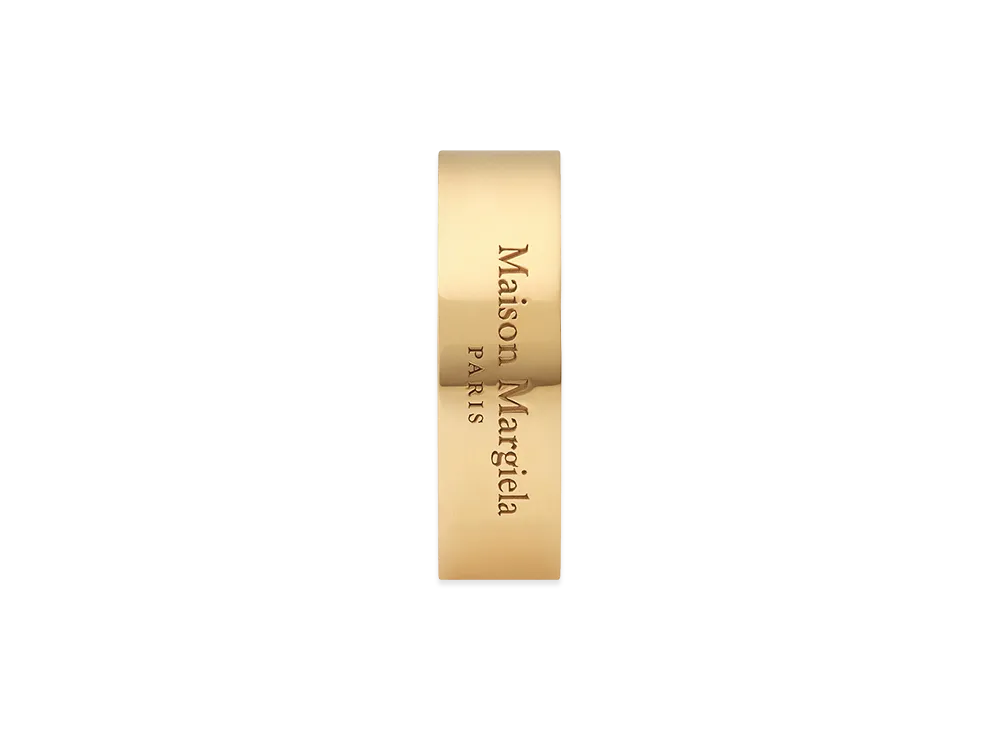 Maison Margiela Logo Wide Ring "Gold"