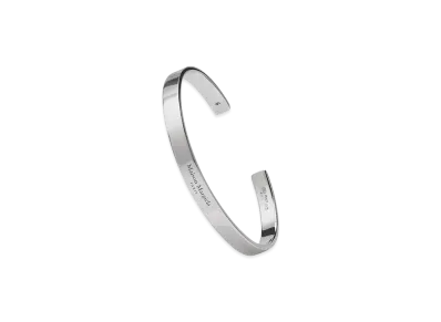 Maison Margiela Logo Cuff Bracelet "Silver"