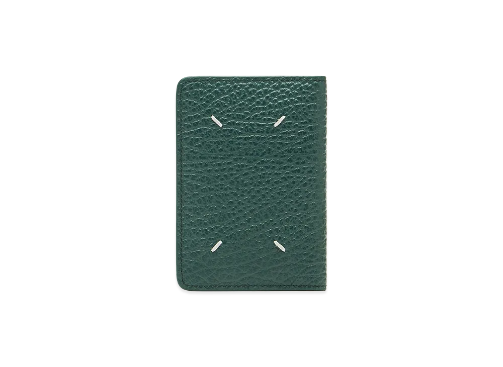 Maison Margiela 4-Stitch Card Holder "Green"