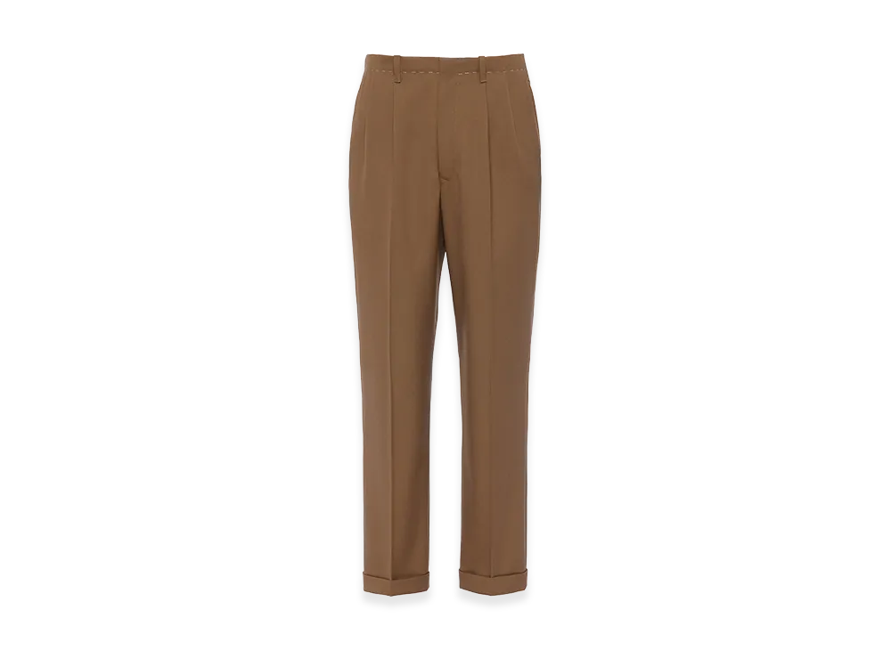 Maison Margiela Wool Tailored Trousers "Brown"