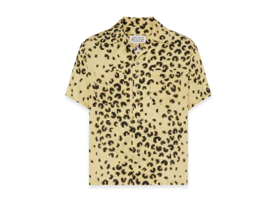 Maison Margiela Pixel Leopard Shirt "Mustard"