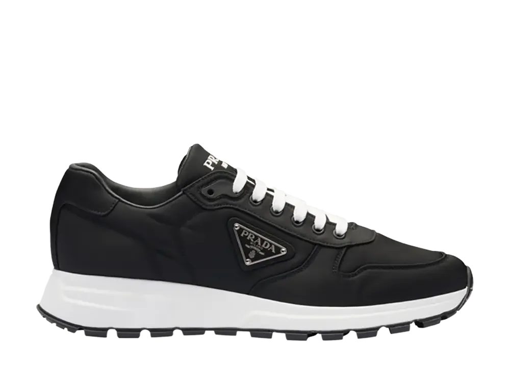 PRADA Prax 01 Re-Nylon Sneakers "Black/White"