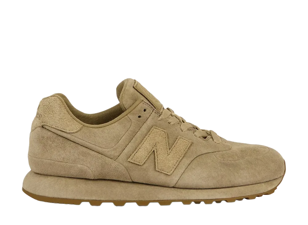 Stone Island × New Balance 574 Legacy Ghost "Dark Beige"