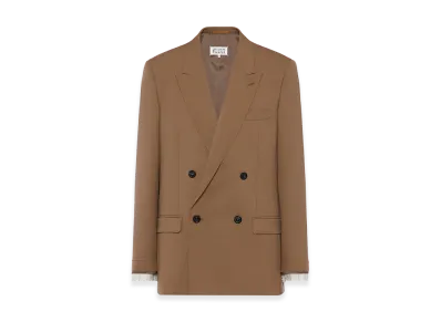 Maison Margiela Wool Tailored Jacket "Brown"