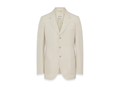 Maison Margiela Cotton Silk Jacket "Beige"