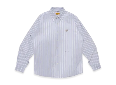 HUMAN MADE Stripe OX B.D Shirt "Blue"