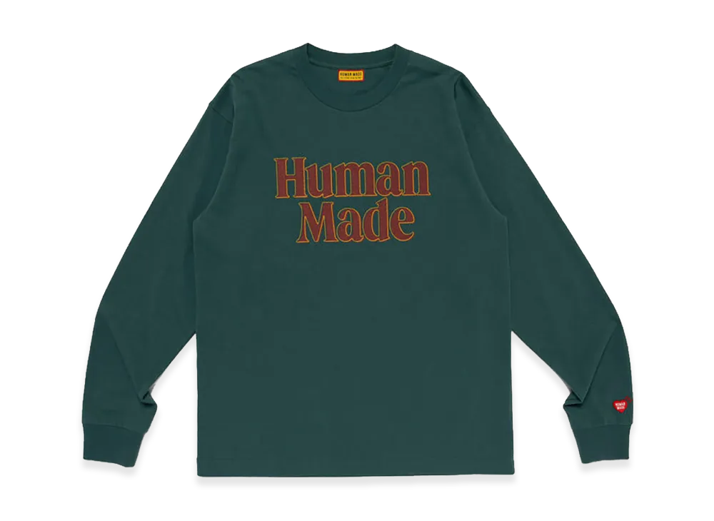 HUMAN MADE Graphic L/S T-Shirt "Green"
