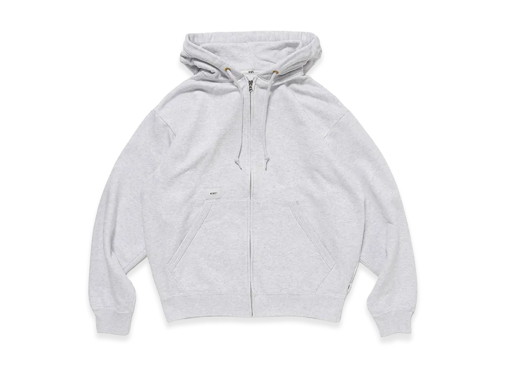 WTAPS Throwdy / Zip Hoody / Cotton "Light Gray"