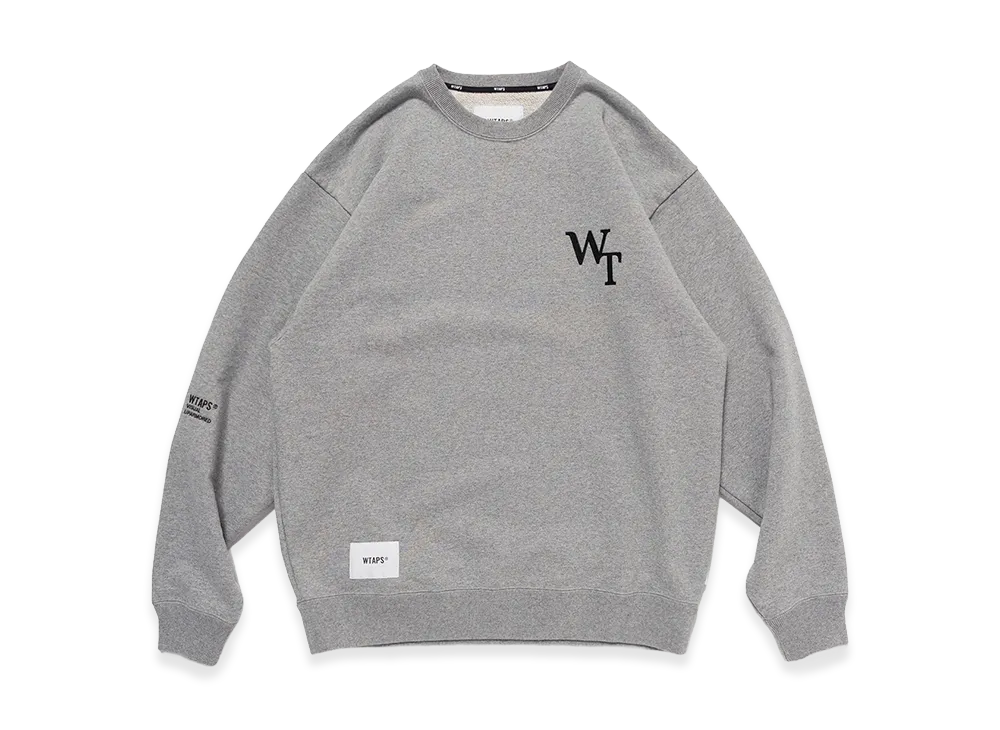 WTAPS Academy / Sweater / Cotton "Ash Gray"