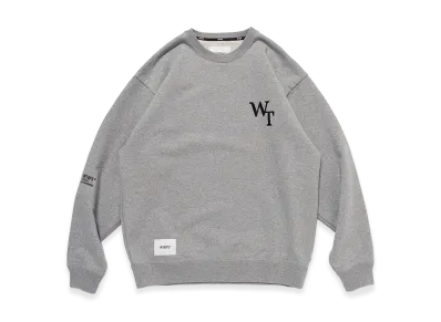 WTAPS Academy / Sweater / Cotton "Ash Gray"