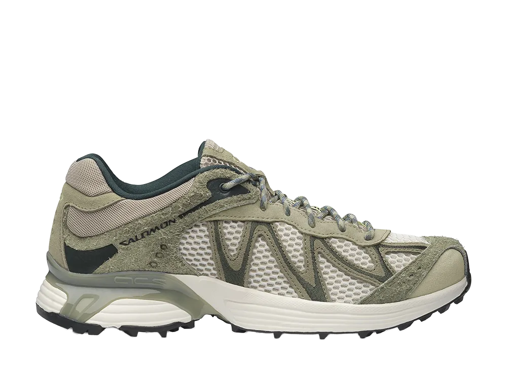 サロモン XTウィスパー エンブロイダリー "ディープライケングリーン/ユーカリプタス"