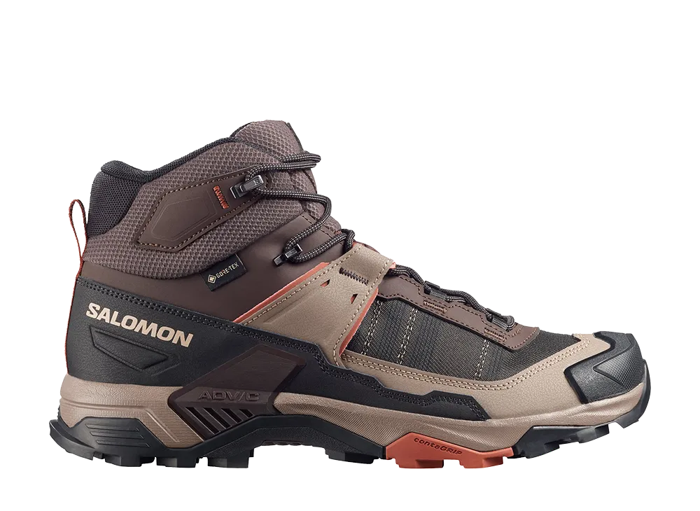 Salomon X Ultra 5 Mid GORE-TEX "Black Coffee/Walnut"
