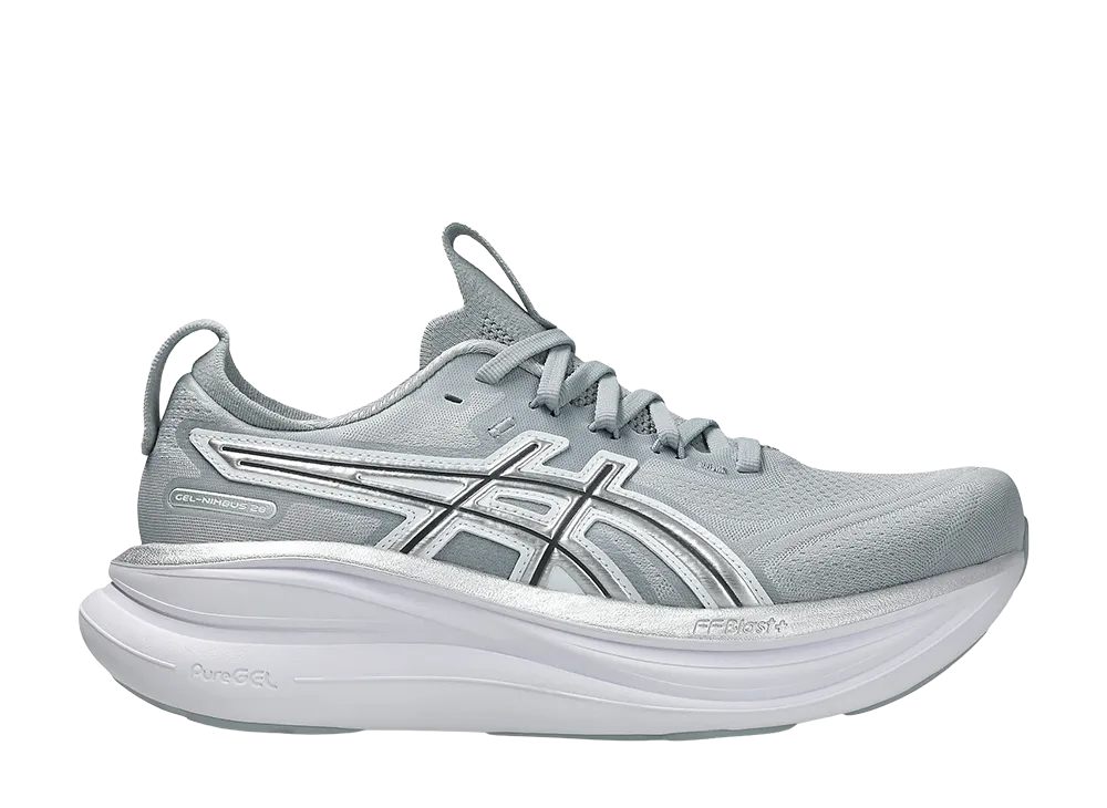 Asics Women's Gel-Nimbus 28 ATC "Piedmont Grey/Pure Silver"