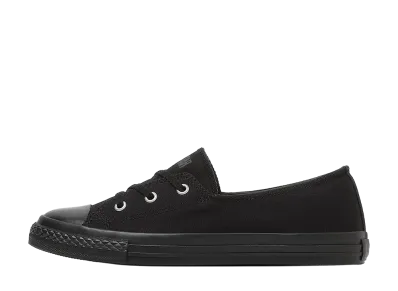 Converse Women's All Star LP Pumps OX "Black Monochrome"