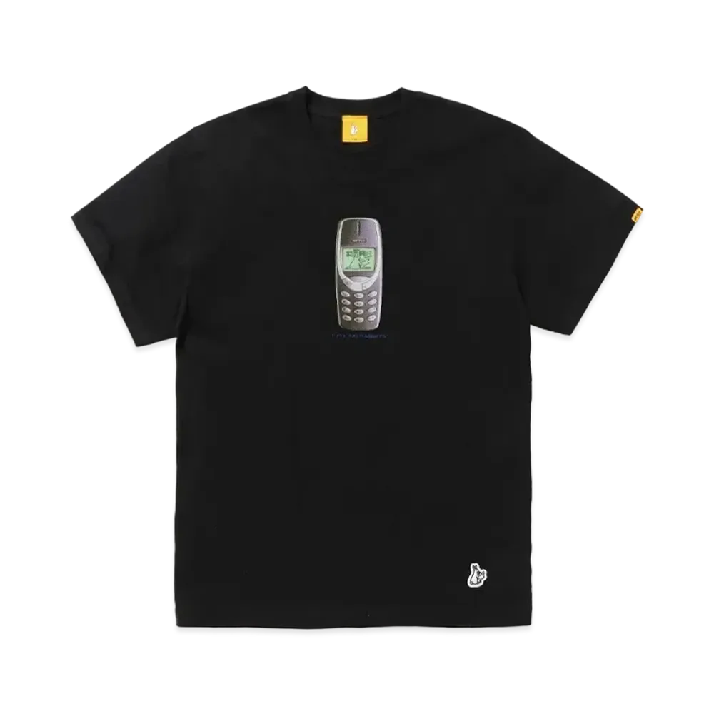 FR2 Rabbits Phone T-shirt "Black"