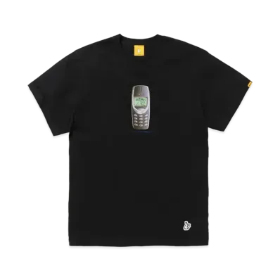 FR2 Rabbits Phone T-shirt "Black"