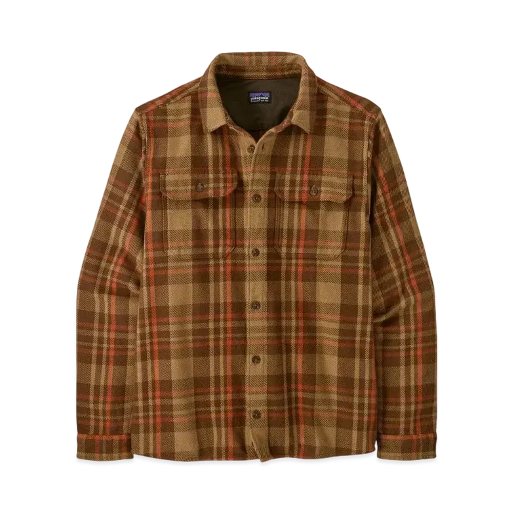 Patagonia Men's Fjord Loft Shirt "Nest Brown"