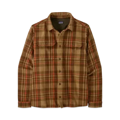 Patagonia Men's Fjord Loft Shirt "Nest Brown"