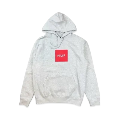 HUF Essentials Box Logo P/O "Gray"