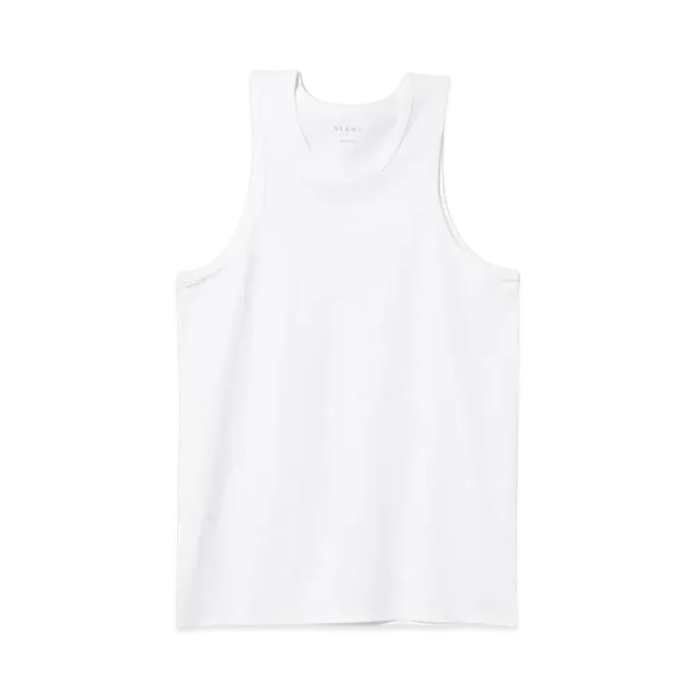 BEAMS Loose Tank Top "White"