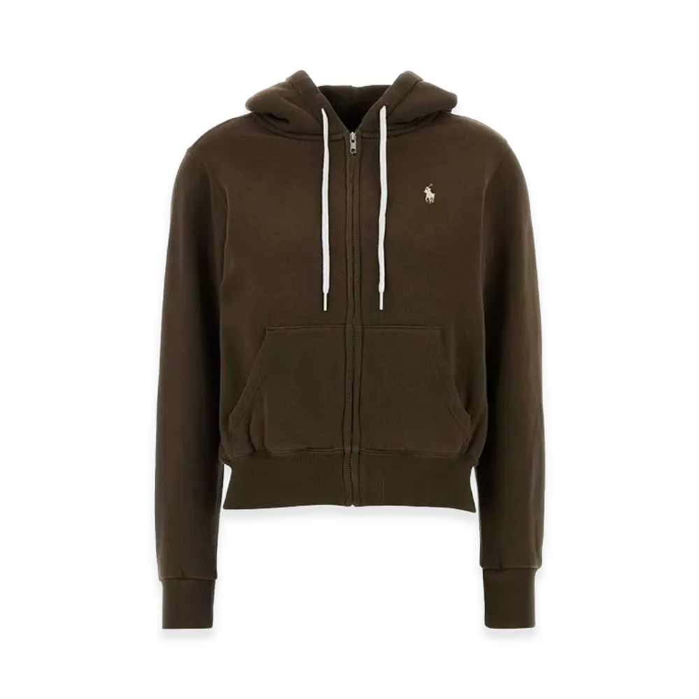 Polo Ralph Lauren Women's Cotton Blend Sweatshirt "Brown"