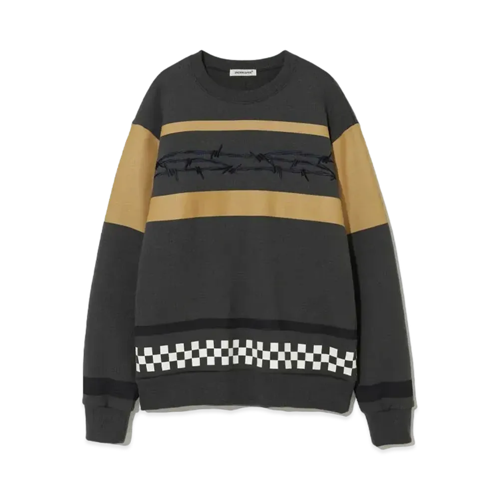 UNDERCOVER Cotton Fleece Pullover "Charcoal"