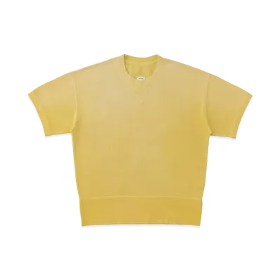 visvim Court Sweat S/S Crash "Yellow"
