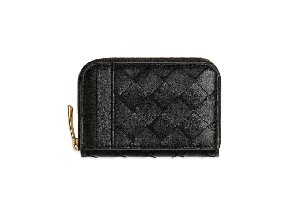 Bottega Veneta Zip Around Wallet "Black"