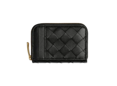 Bottega Veneta Zip Around Wallet "Black"
